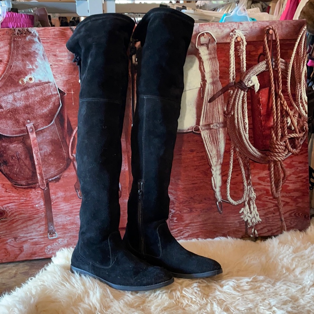 Aldo OTK suede boots